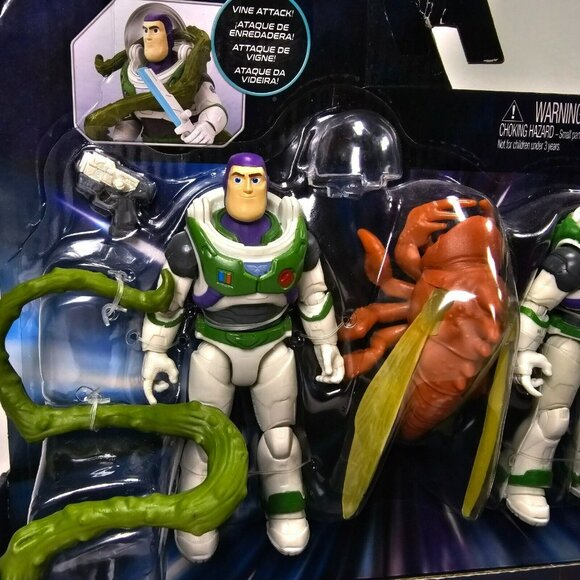 Disney Pixar Buzz Lightyear & Alisha Hawthorne Hostile Planet Pack Action Figure - Picture 2 of 9